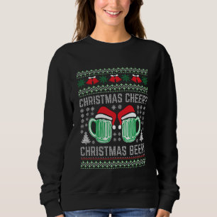 Christmas Beer Funny Holiday Drinking Party Sweatshirt
