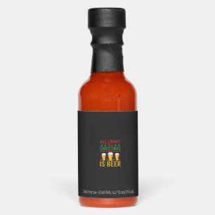 Christmas Beer Holiday Drinking Hot Sauces