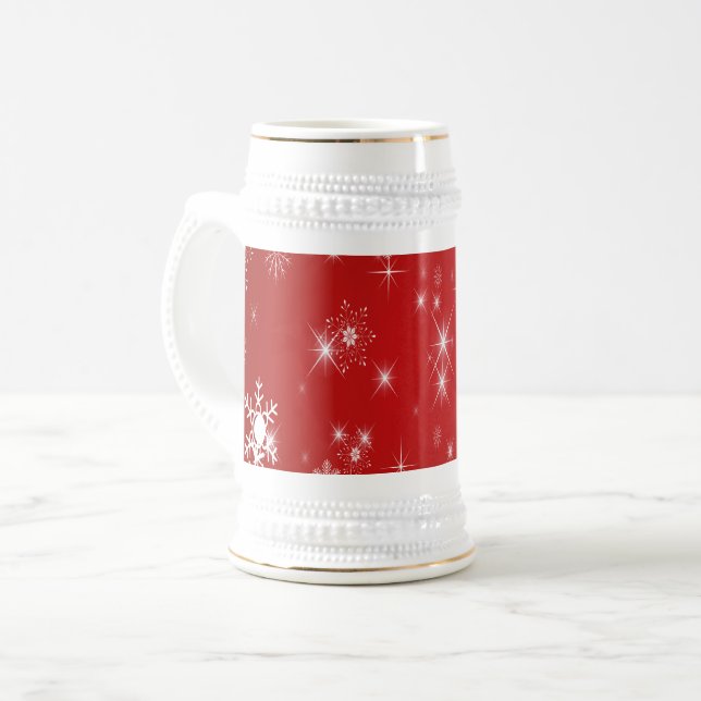 Christmas Beer Stein (Front Left)