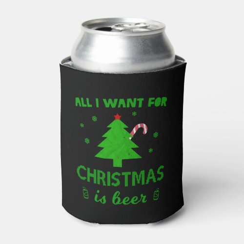 Christmas Beer _ Xmas Gift Funny Christmas Shirt Can Cooler