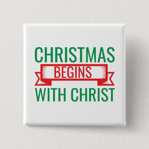 Christmas Begins with Christ-15523 Button