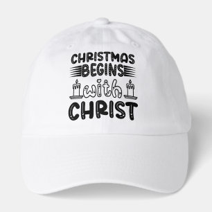 Christmas Begins with Christ-61491 Hat
