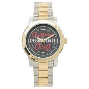 Christmas Begins With Christ-65772 Watch