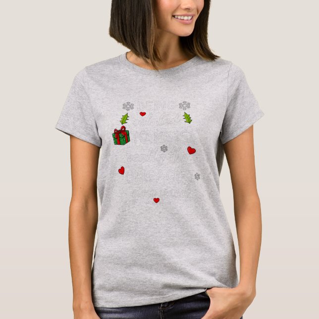 Christmas Being Related To Me Funny Family T-Shirt (Front)