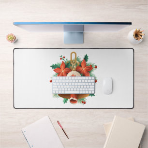 Christmas Bell Desk Mat