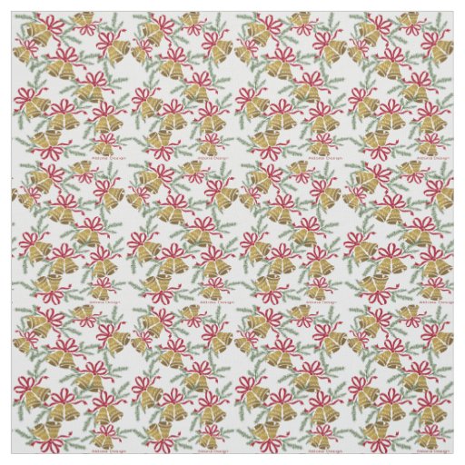 Christmas Bell Fabric