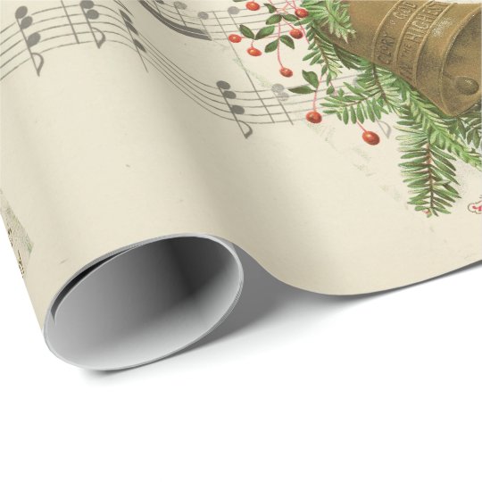 Christmas Music Wrapping Paper 