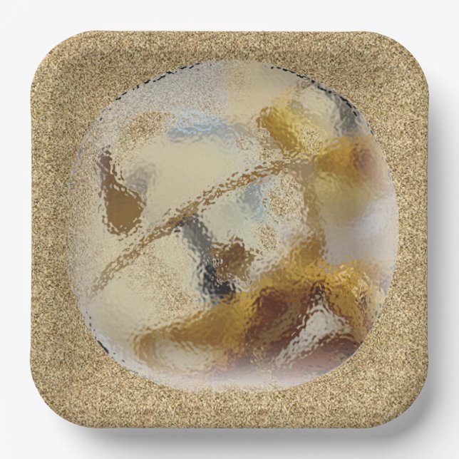 Christmas Bell  Paper Plates (Front)