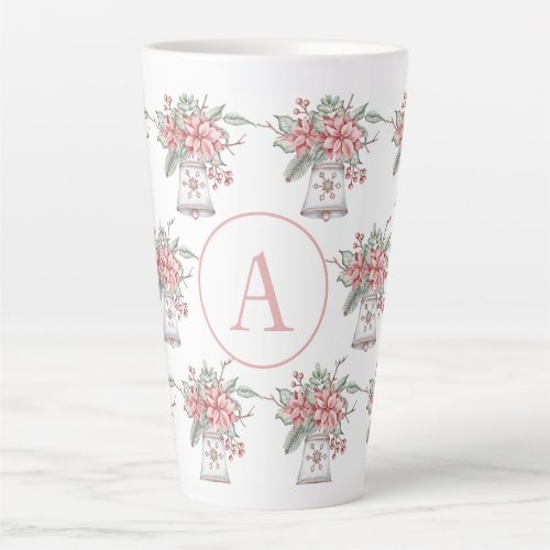 Christmas Bell Pattern  Latte Mug