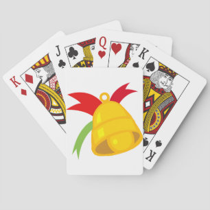 Christmas Bell Poker Cards