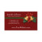 Christmas Bells and Holly Leaves Red