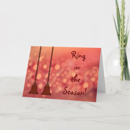 Christmas Bells and Magic Christmas Holiday Card