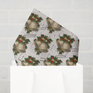 Christmas Bells Antique Victorian Music Sheet 