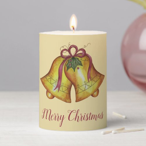 Christmas Bells Candle 