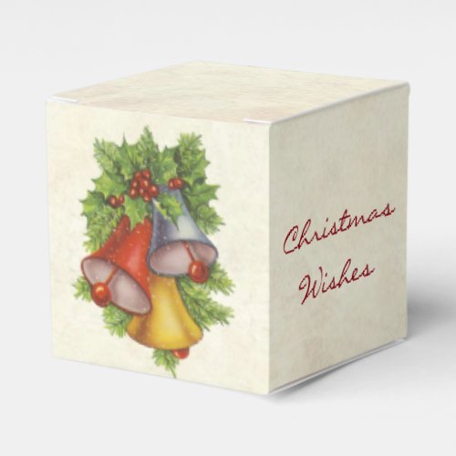 Christmas Bells Favor Boxes