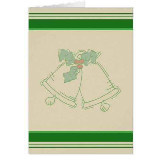 Christmas Bells Greeting Cards (Front)