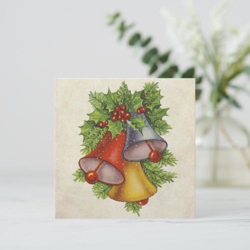 Christmas Bells Holiday Card