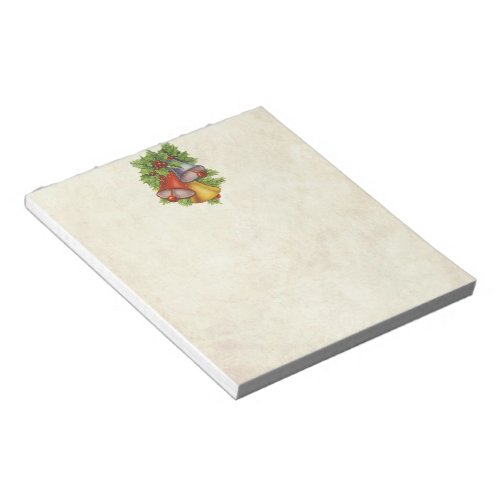 Christmas Bells Notepad