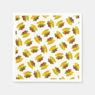 Christmas Bells Pattern Napkins