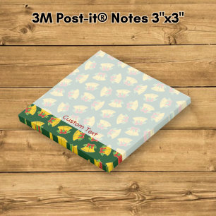 Christmas Bells Pattern Post-it Notes