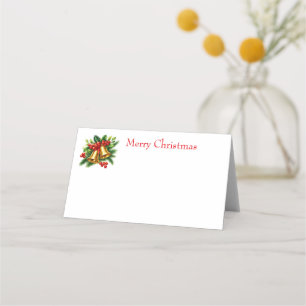 Christmas Bells Place Card