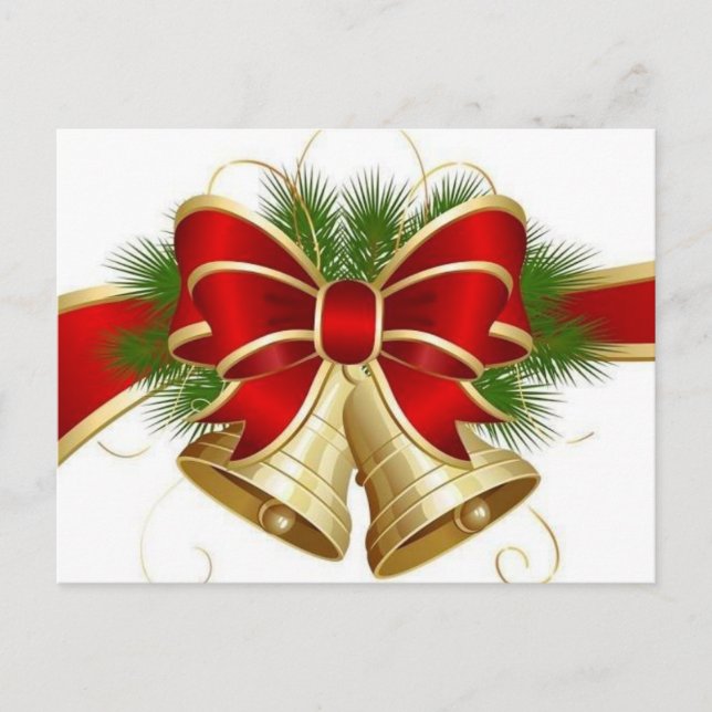 Christmas Bells Postcard (Front)