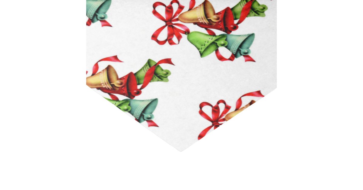 christmas bells tissue paper