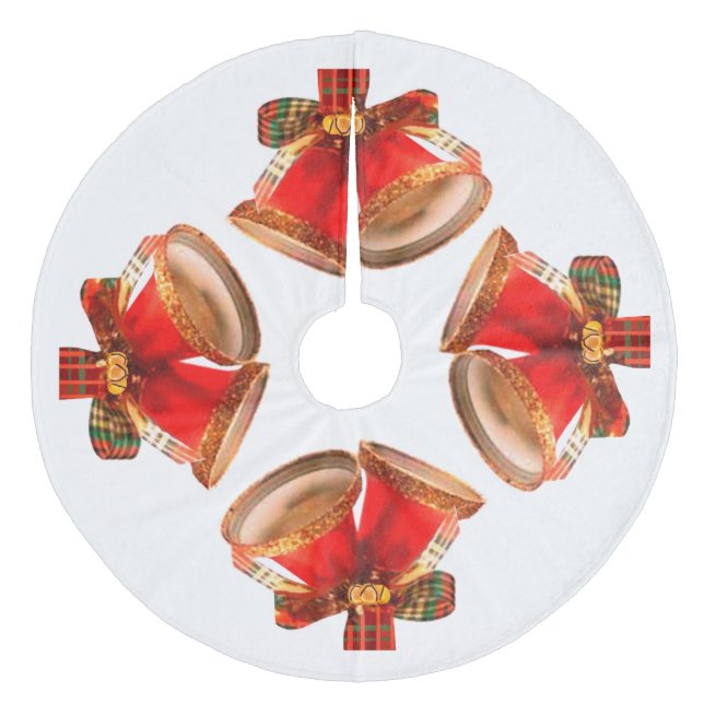 Christmas Bells Tree Skirt (Front)