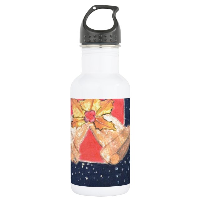 Christmas Bells Water Bottle (Front)
