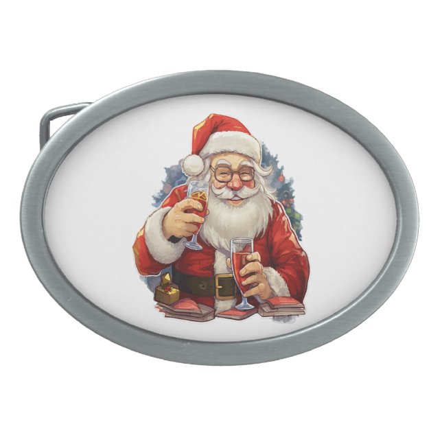 Christmas Belt Buckle (Front)