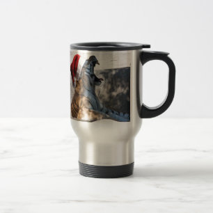 Christmas Bengal Tiger Travel Mug
