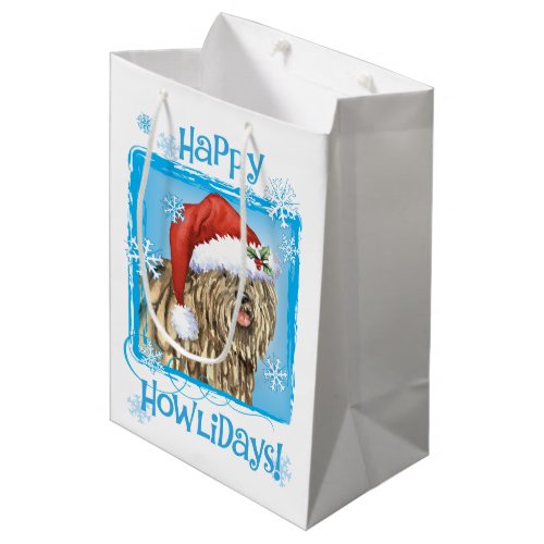 Christmas Bergamasco Medium Gift Bag