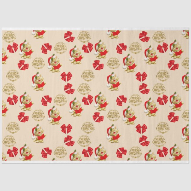 Christmas Berries Design Series 11  Tissue Paper (Front)