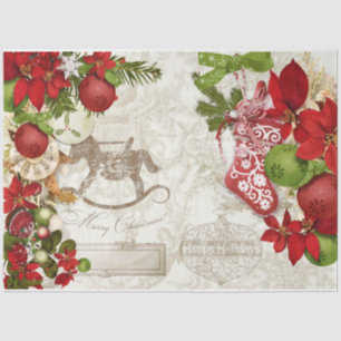 Christmas Berries Design Series 6 Tissue Paper