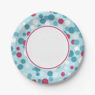 Christmas Berries Paper Plates