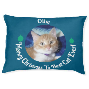 Christmas, Best Cat Ever , Cat Photo , Pet Bed