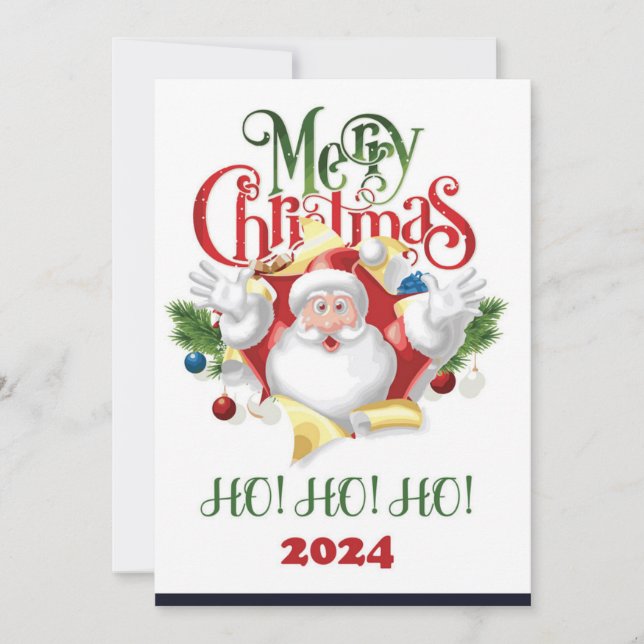 Christmas best design holiday season Christmas Card (Front)