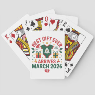Christmas Best Gift Arrives March 2026 Couples Poker Cards
