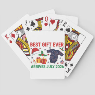 Christmas Best Gift Ever Arrives July 2026 Poker Cards