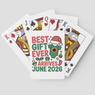 Christmas Best Gift Ever Arrives June 2026 Poker Cards