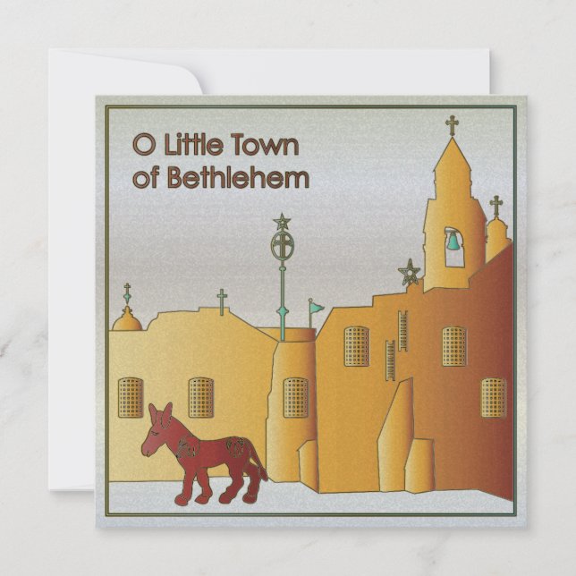 Christmas Bethlehem Holiday Card (Front)