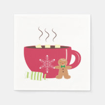 Christmas Beverage Napkin