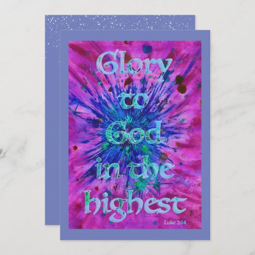 Christmas Bible Quote Holiday Card