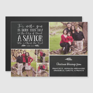 Christmas Bible Verse Typography Holiday Photo