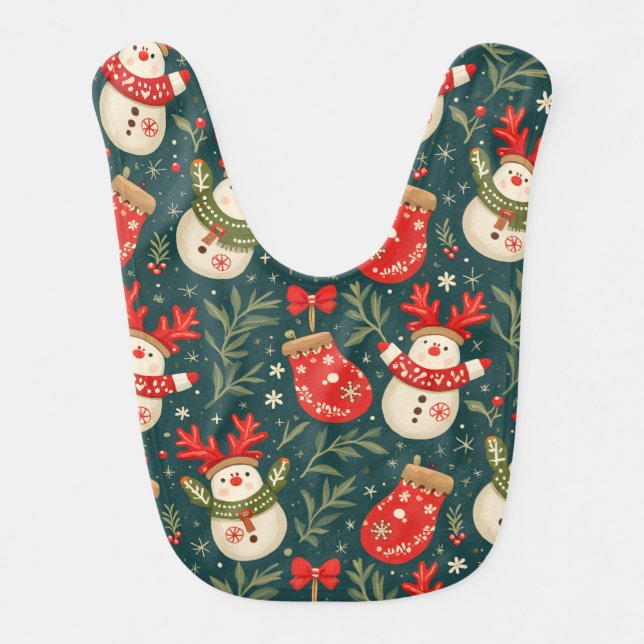 Christmas bibs (Front)