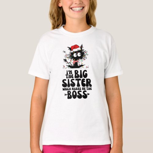 Christmas Big Sister Big Boss T_Shirt