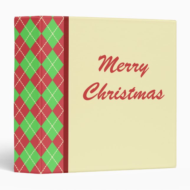 Christmas Binder (Front/Spine)
