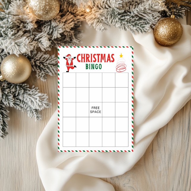Christmas Bingo Cards | Kids Christmas Party Game Flyer (Christmas Bingo Cards | Kids Christmas Party Game Flyer)