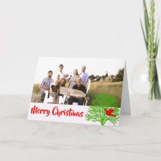 Christmas Bird - Holiday Card