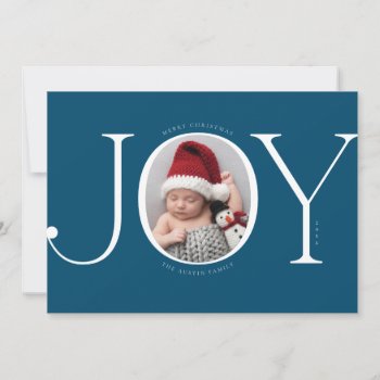 Christmas Birth Announcement Holiday Photo Card by BanterandCharm at Zazzle